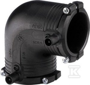 KOL.EL.90ST.D25 SDR11,PN10 GAZ/PN16 WODA (SZT)