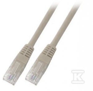 PATCHCORD RJ45 U/UTP 5E PVC CCA SZA 0,5 (SZT)