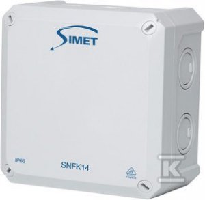 PUSZ.N/T SNFK14, 140X140X81, IP66 SZARY (SZT)