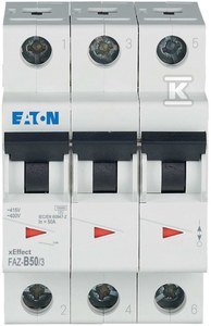 FAZ-B50/3 WYŁ.NMP. 3-POLE, IN=50A (SZT)