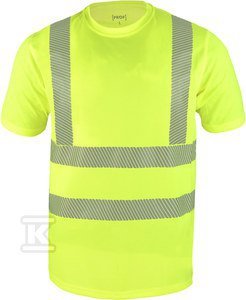 T-SHIRT HI-VI (FLUO) ŻÓŁTY XXL (SZT)