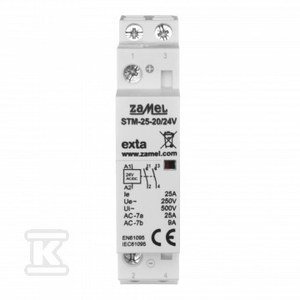 STYCZNIK 25A 2XNO 24V STM-25-20/24V (SZT)