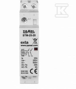 STYCZNIK 25A 2XNO STM-25-20 (SZT)