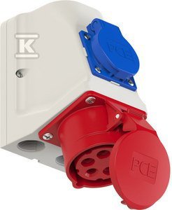 GN.KOMBI 16A/5P/400V/230V Z BOLCEM IP44 (SZT)