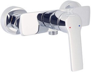 BATERIA PRYSZNICOWA LOCO, CHROM, ŚCIENN (SZT)