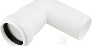 KOLANO HT 32/87.5 BIAŁE SANITARNE (SZT)