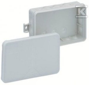 I 16-L 130X85X37 IP55 SZARA PUSTA (SZT)