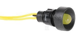 LAM.FI10 ŻÓŁT.230V AC/DC LED SYGNALIZ (SZT)