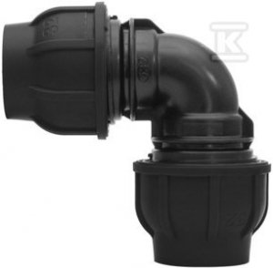 KOLANO ZACISK.PP 90ST.90X90 DO PE (SZT)