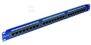 PANEL 19 24XRJ45 UTP KAT.6 1U Z PÓŁ.N (SZT)