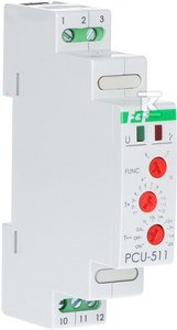 PCU-511 PRZ.CZAS.230V 10A 1P SZYNA 1MOD (SZT)