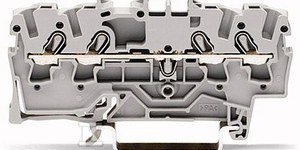 ZŁĄCZKA 4-PRZEW.2,5MM SZARA TOPJOB S (SZT)