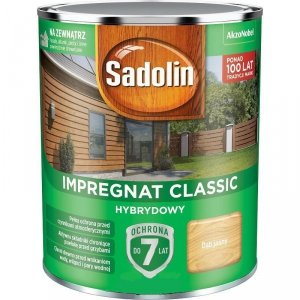 SADOLIN IMPREGNAT CLASSIC HYBRYDOW 7 LAT DĄB JASNY 0.75L (1 SZT)