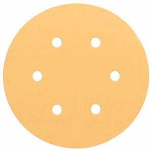 KRĄŻEK ŚCIERNY BEST F/WOOD 150MM P180 6OTW. (50 SZT)