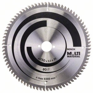 PIŁA TARCZOWA-T MULTI 250*3,2*30Z80 (1 SZT)