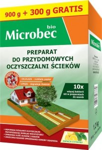 AKTYWATOR DO OCZYSZCZALNI  - MICROBEC BIO 900G+300GRATIS (1 SZT)