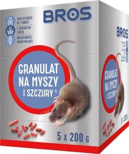 GRANULAT NA MYSZY I SZCZURY 1KG - 5 SASZETEK 200G (1 OP)