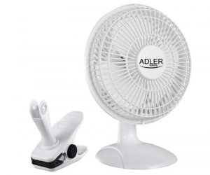 WENTYLATOR 15CM Z KLIPSEM+PODSTAWA AD 7317 (1 SZT)