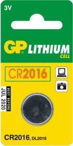 BATERIA GUZIKOWA LITOWA 3V CR2016 (5 SZT)