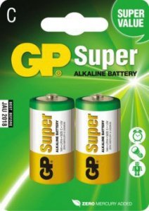 BATERIA SUPER ALKALINE LR14 1.5V 2 SZTUKI (1 OP)