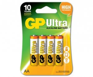 BATERIA ULTRA ALKALINE AA LR6 1.5V 4 SZTUKI (1 OP)