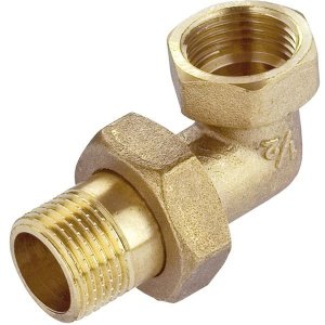 ZŁĄCZKA MOSIĘŻNA ŚRUBUNEK KĄTOWY ORING 1/2'' (1 SZT)