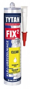 KLEJ MONTAŻOWY FIX2 CLEAR 290ML BEZBARWNY (1 SZT)