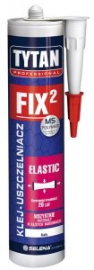 KLEJ MONTAŻOWY FIX2 ELASTIC 290ML BIAŁY TYTAN (1 SZT)