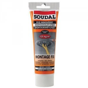 KLEJ MONTAŻOWY MONTAGE FIX 250ML (1 SZT)