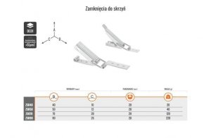 ZAMKNIĘCIE. DO SKRZYŃ 12*50 (1 SZT)