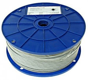 LINA STALOWA OCYNKOWANA W PCV 4.0MM ZIELONA 200MB (200 MB)