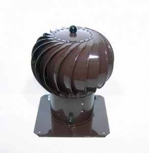 NASADA KOMINOWA OBROTOWA TURBO 150MM BRĄZOWA (1 SZT)