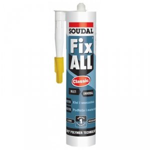 USZCZELNIACZ HYBRYDOWY FIX ALL FLEXI CZARNY 290ML (1 SZT)