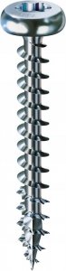 WKRĘT ŁEB PÓŁKULISTY (200) OCYNK BIAŁY 3.0*16MM HB TX MINI (1 OP)