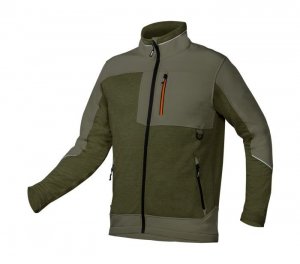 BLUZA SOFTSHELL OUTDOOR ZIELONA ROZMIAR L (1 SZT)