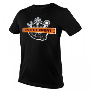 T-SHIRT Z NADRUKIEM MOTO EXPERT ROZMIAR XL (1 SZT)