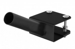 UCHWYT DO FLAGI BALKONOWY 170X70 JEDNORAMIENNY PROSTY CZARNY (1 SZT)