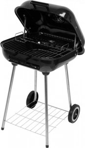 GRILL WĘGLOWY Z WĘDZARNIĄ, RUSZT 45*40CM (1 SZT)