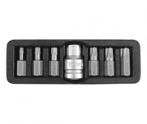 KOMPLET KLUCZY TORX T25-T55 7 SZTUK (1 KPL)
