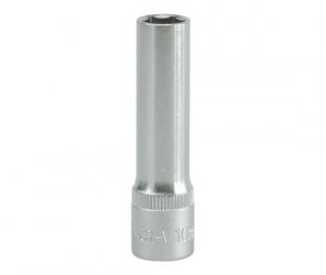 NASADKA DŁUGA 6-KĄTNA CHROMOWANA 3/8'' 10MM (1 SZT)