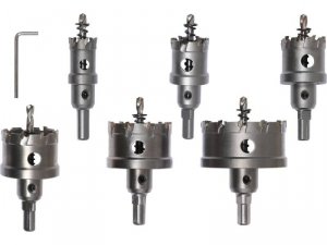 ZESTAW OTWORNIC TCT DO METALU 6SZT. (1 KPL)