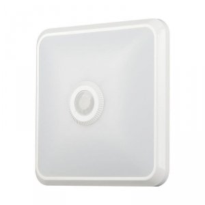 Plafon LED V-TAC SAMSUNG CHIP 12W 29x29cm Czujnik Ruchu CCT Kwadratowy Biały VT-81003 3000K-4000K-6000K 1100lm 5 Lat Gwarancji