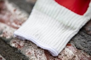 Rękawice robocze, 65% bawełna + 35% poliester powleczone gumą, 10