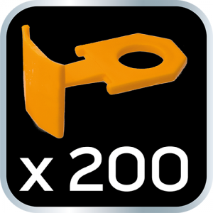 System poziomowania płytek 100 + 200 1.5mm