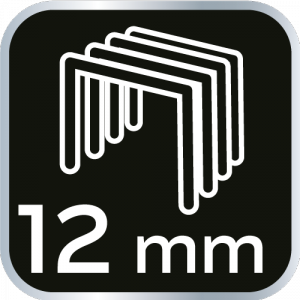 Zszywki typ J, 12 mm, 1000 szt.