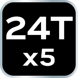 Ostrza 24T i 32T do 14-034, zestaw 10 szt.