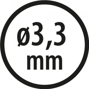Wiertła do metalu Baildon BASIC DIN 338 RN NWKa 3,3 mm, HSS (S), 65-36 mm, wielokrotność 10