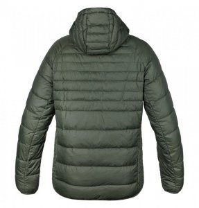 Kurtka Mix&Match, pikowana, puchowa, lekka, oliwkowo-czarna, rozmiar XL