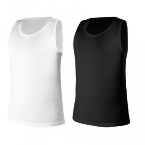Podkoszulka 2-pack, biała, czarna, rozmiar M
