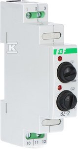 BZ-2-MODUŁ BEZP,IMAX=2X6A,2-GNIAZDOWY (SZT)
